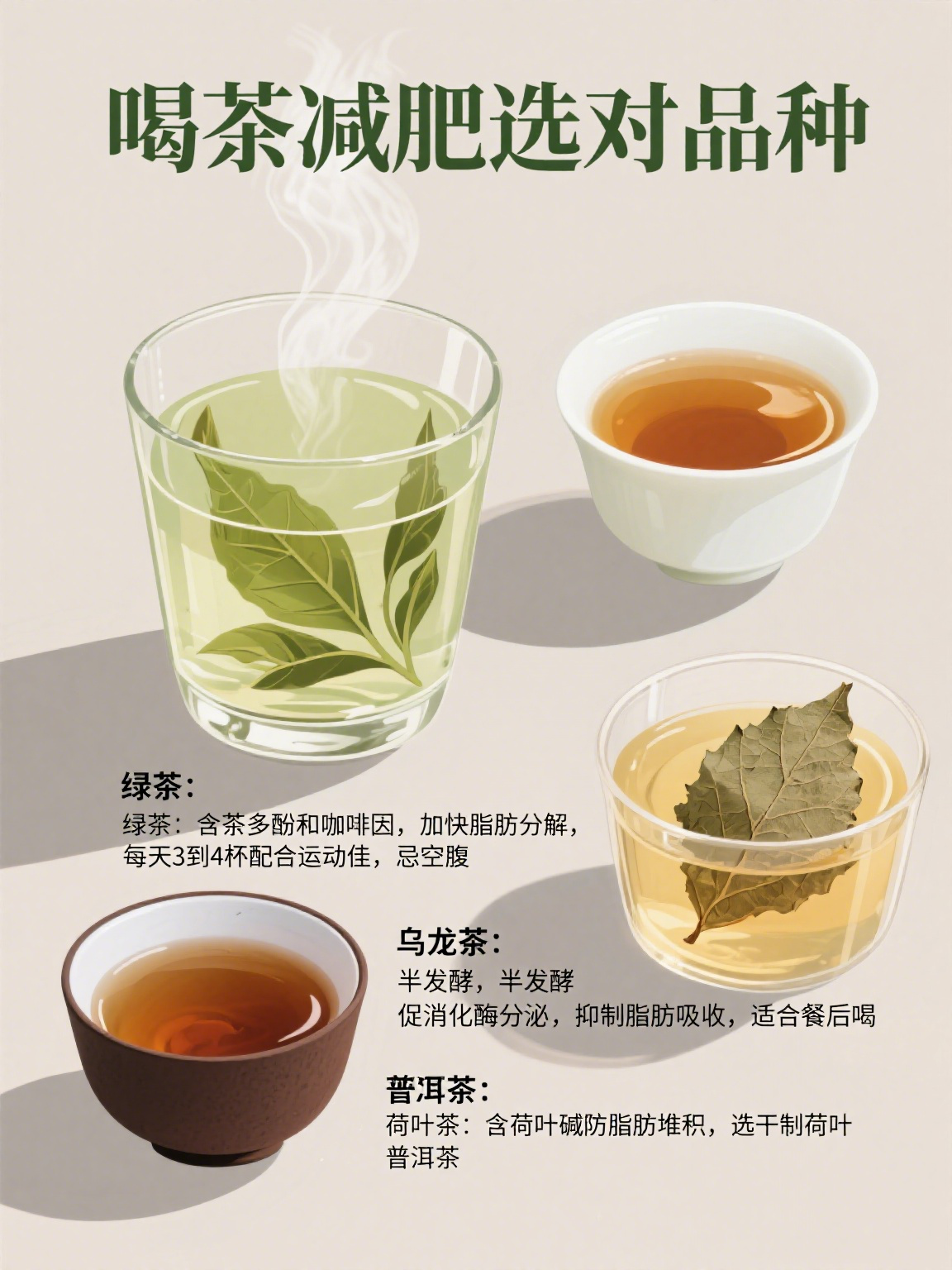 喝茶可以减肥吗?