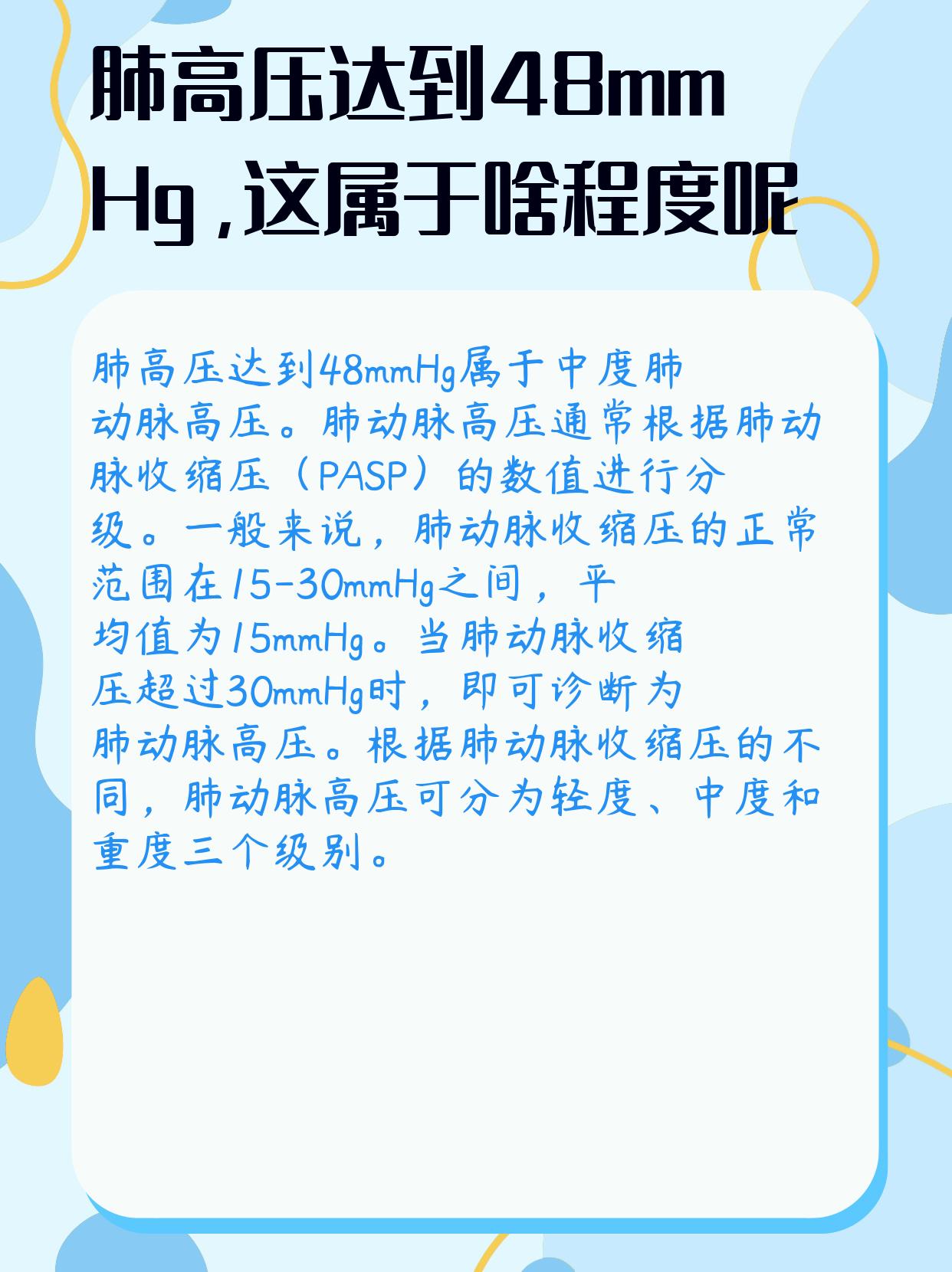 肺动脉高压是什么