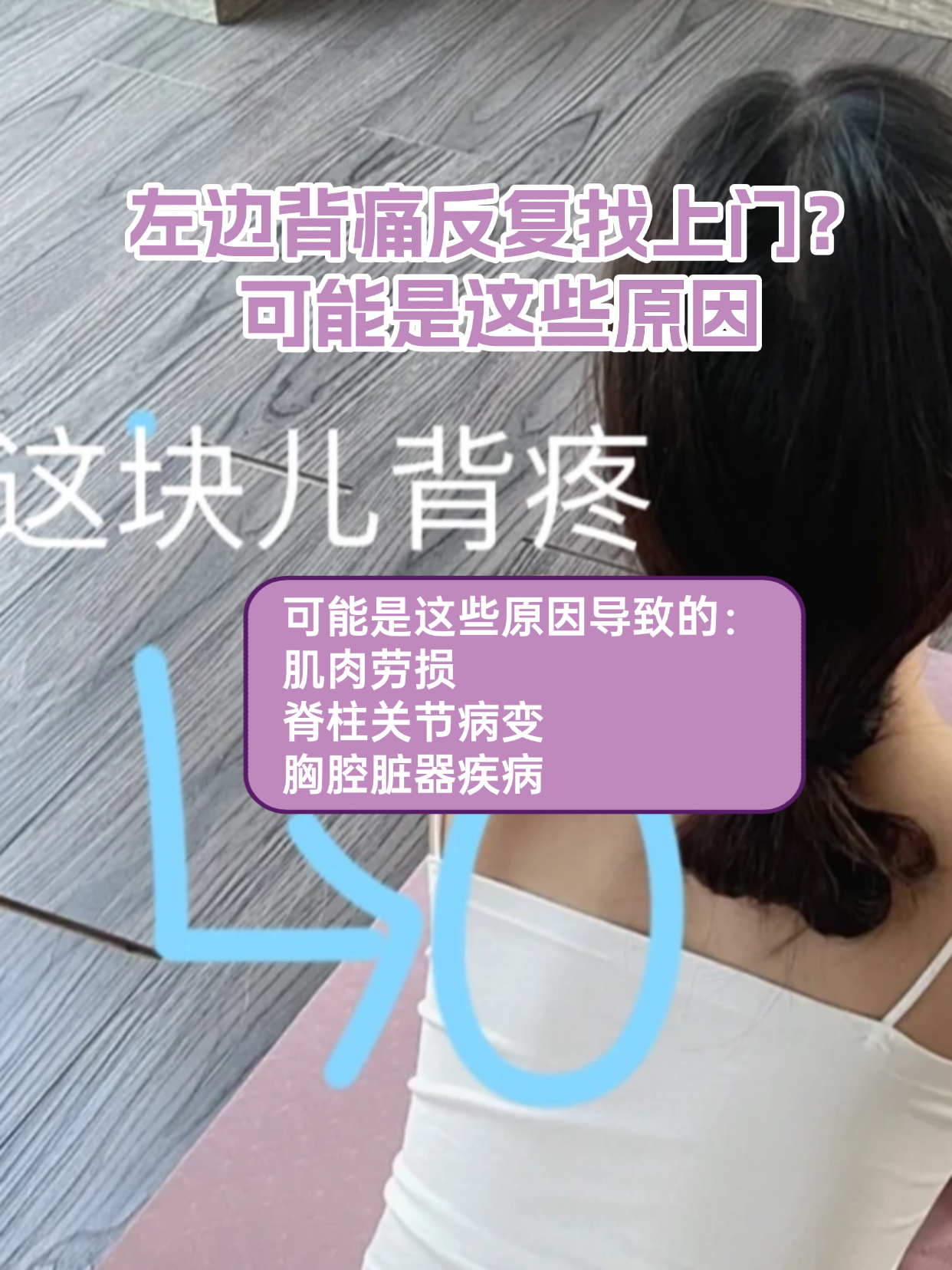 左边后背疼痛怎么回事