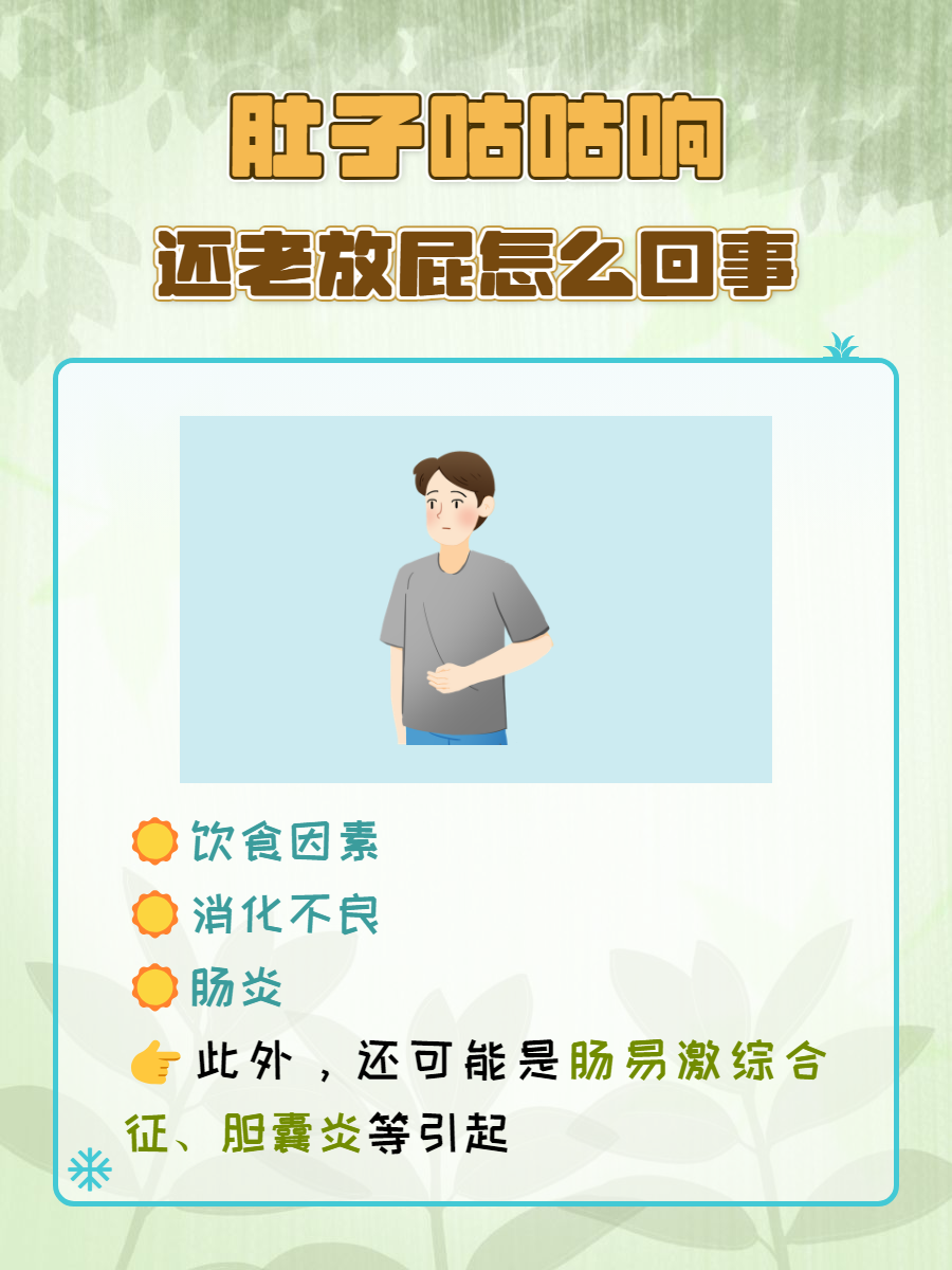 经常放屁打嗝原因