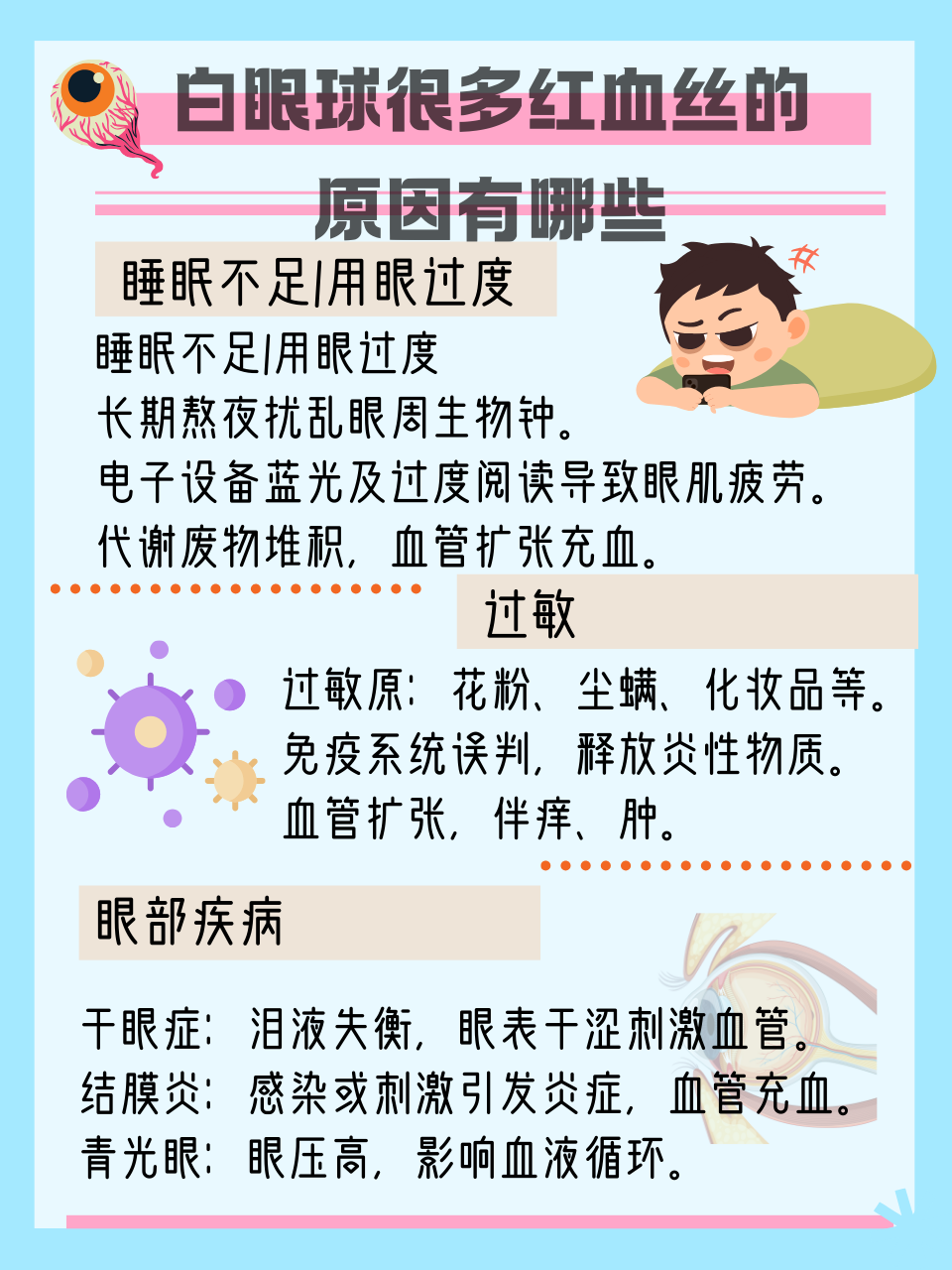 眼睛出现红血丝怎么回事