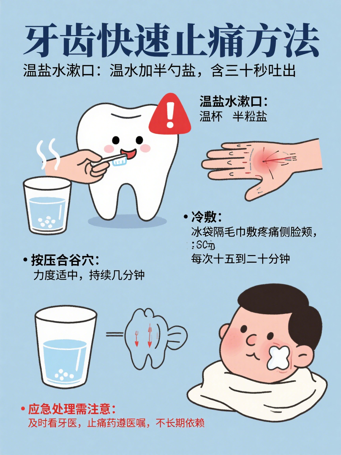 牙龈痛怎么快速止痛