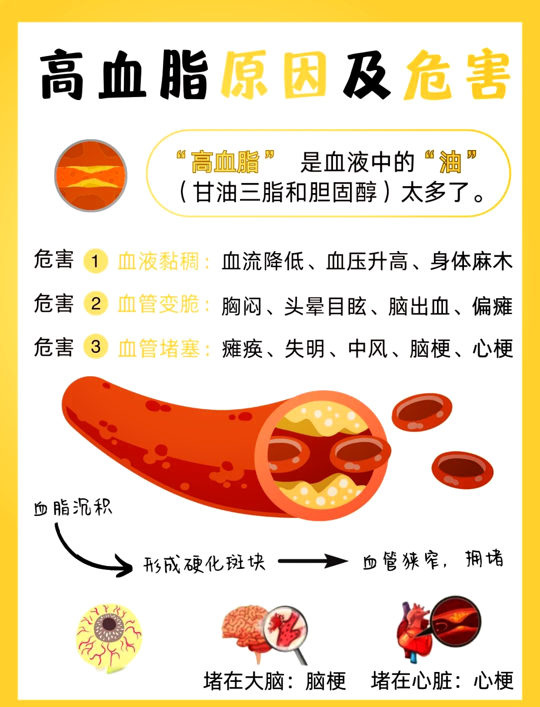 总胆固醇高的危害