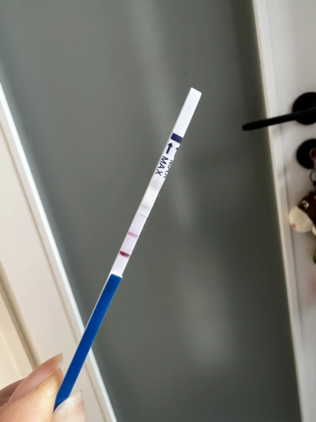 验孕棒显示一条杠