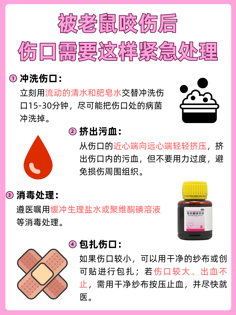 被老鼠咬伤了怎么办