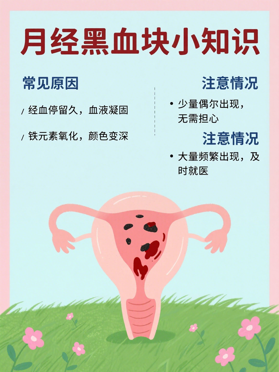 来月经时有血块怎么回事