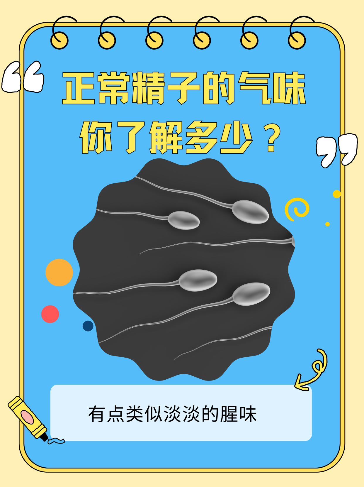 精液是什么味道的?