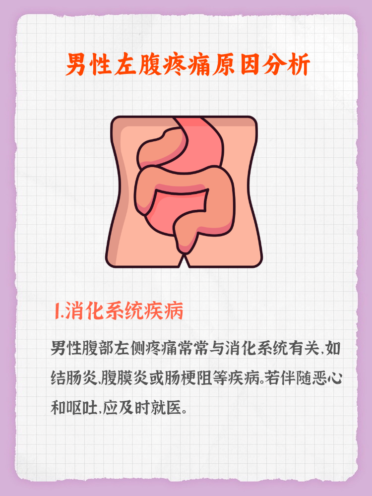 男左下腹痛是怎么回事