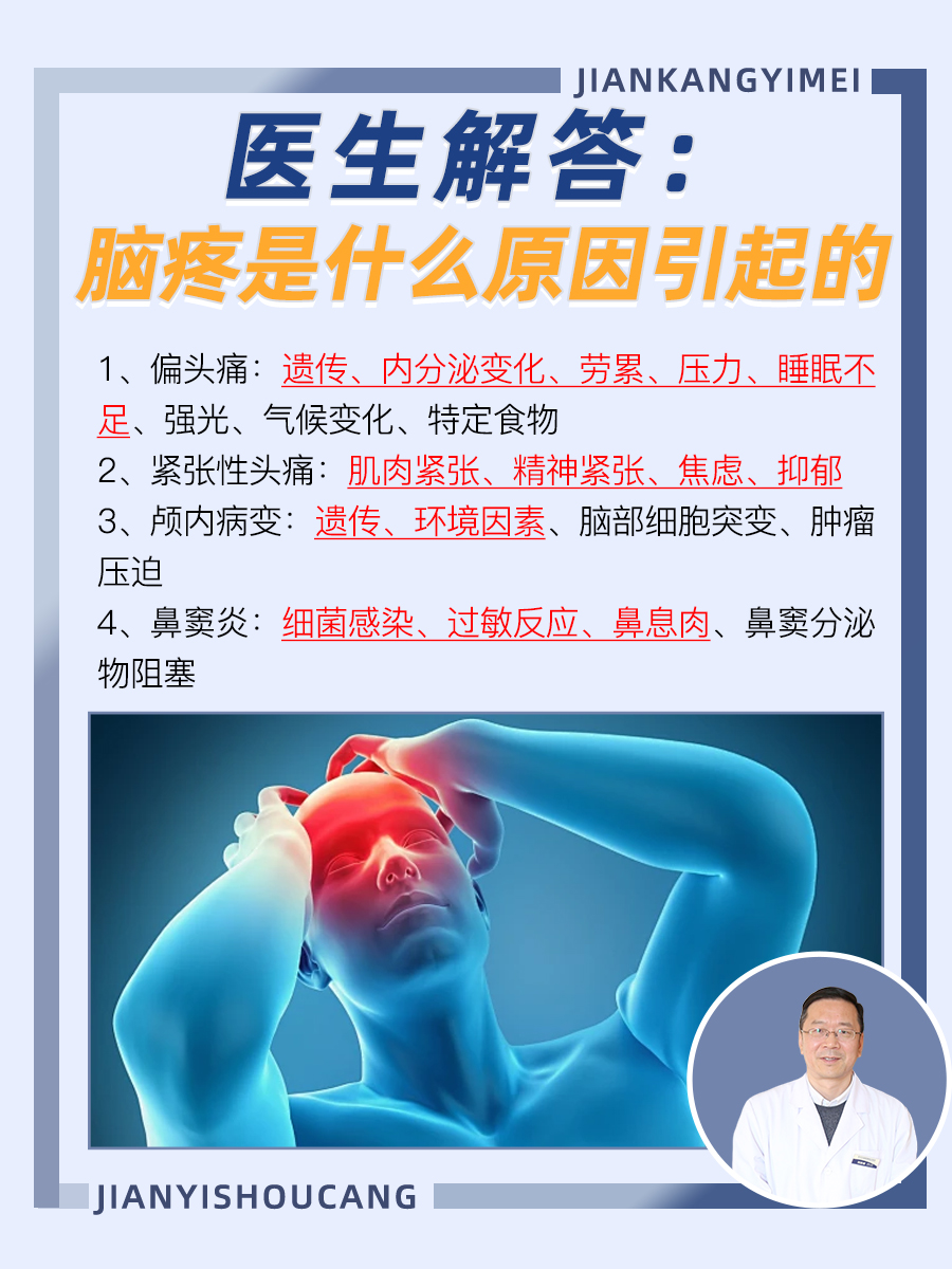 头痛头晕是什么原因引起的