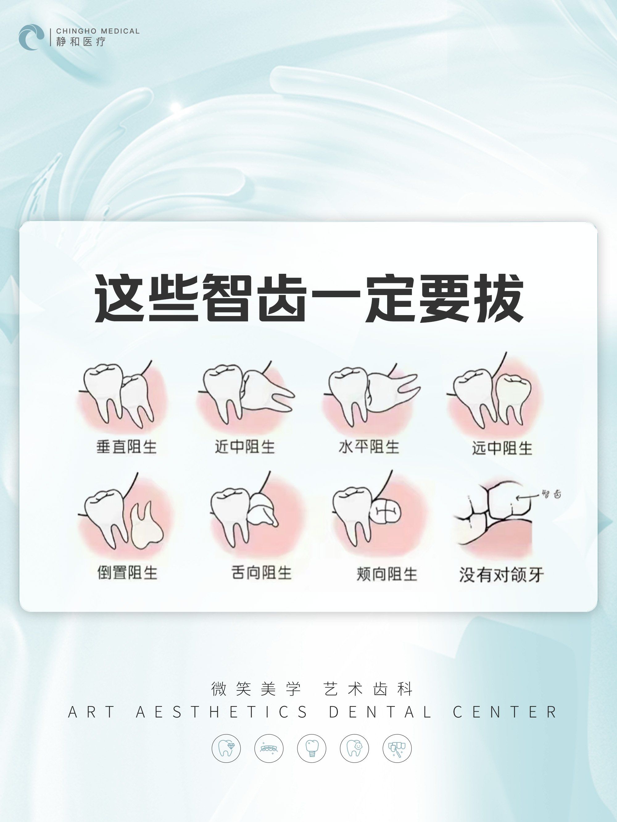 智齿拔后注意事项