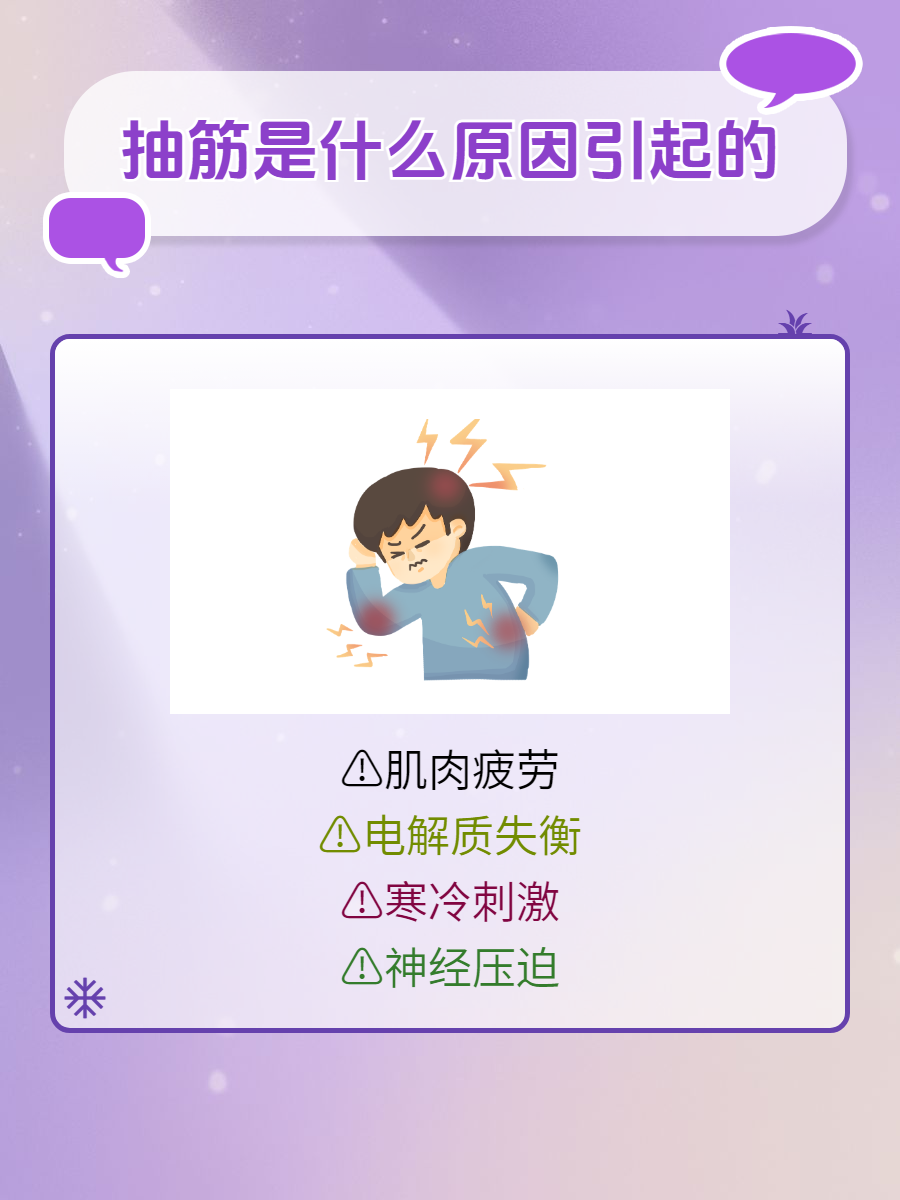 手抽筋的原因有哪些?