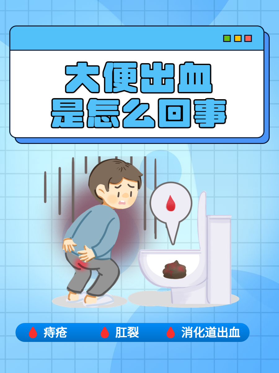拉肚子拉出血,是何原因