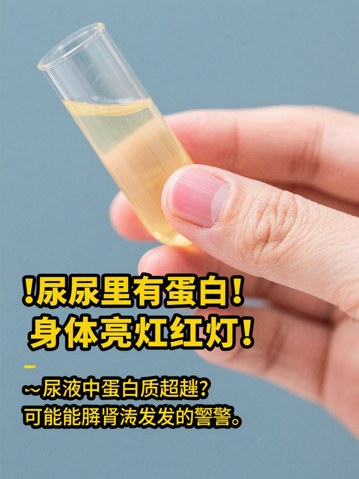 什么样是蛋白尿?