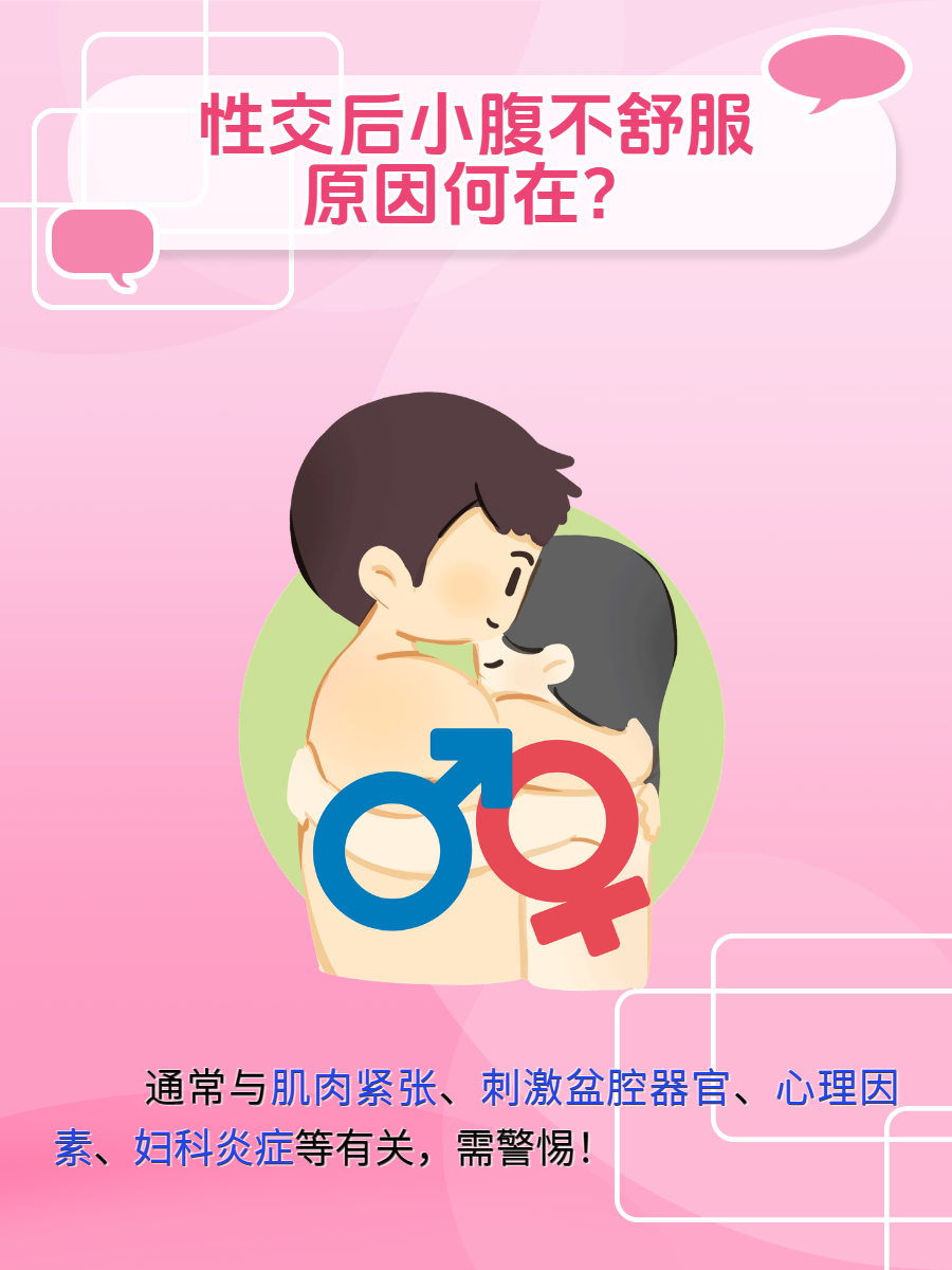 同房后肚子痛