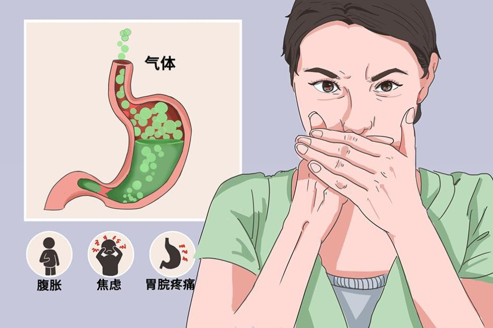 肠胃痉挛的症状..