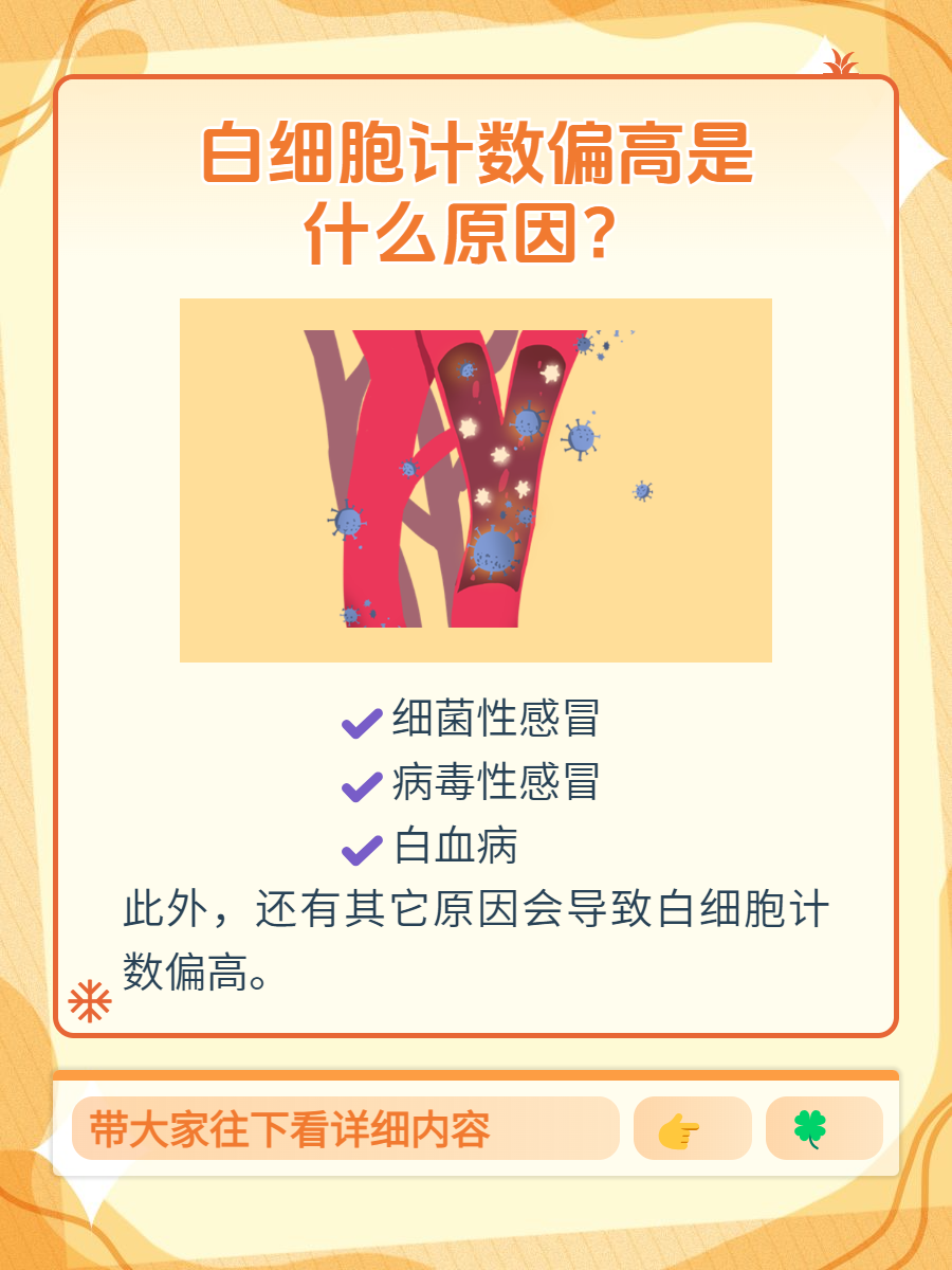 孩子白细胞高是什么原因