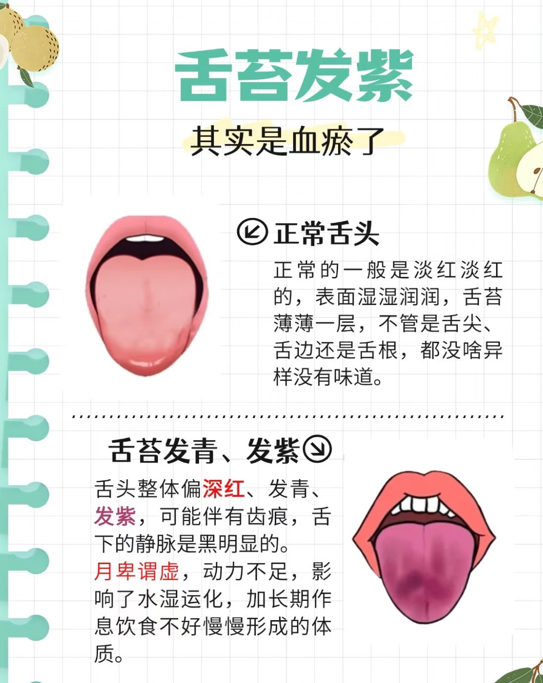 舌苔发紫是什么原因导致