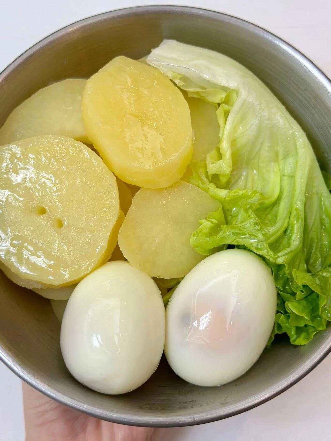 土豆和鸡蛋能一起吃吗