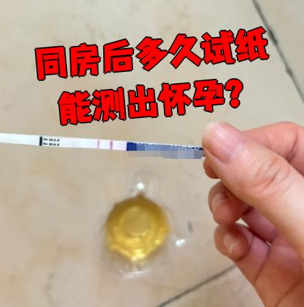 同房后第八天可以测出怀孕吗