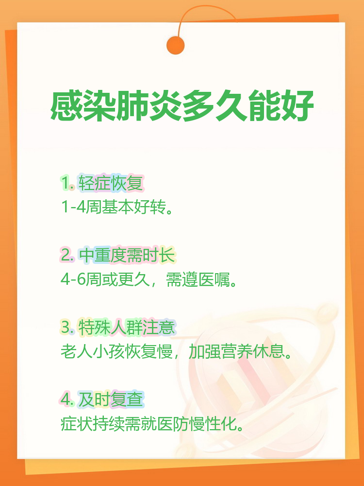 肺炎一般要治疗多长时间才好