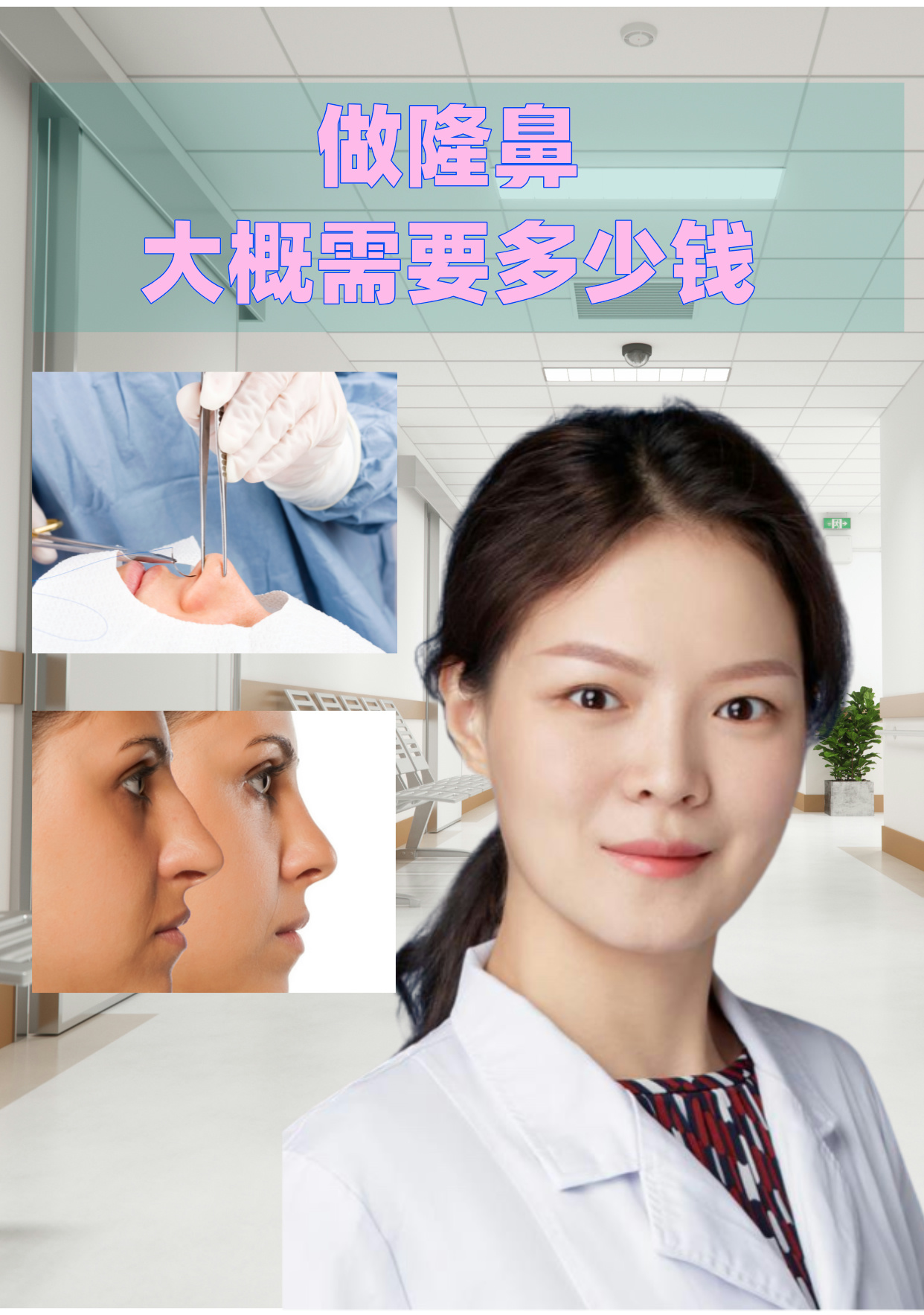 鼻子整形一般多少钱