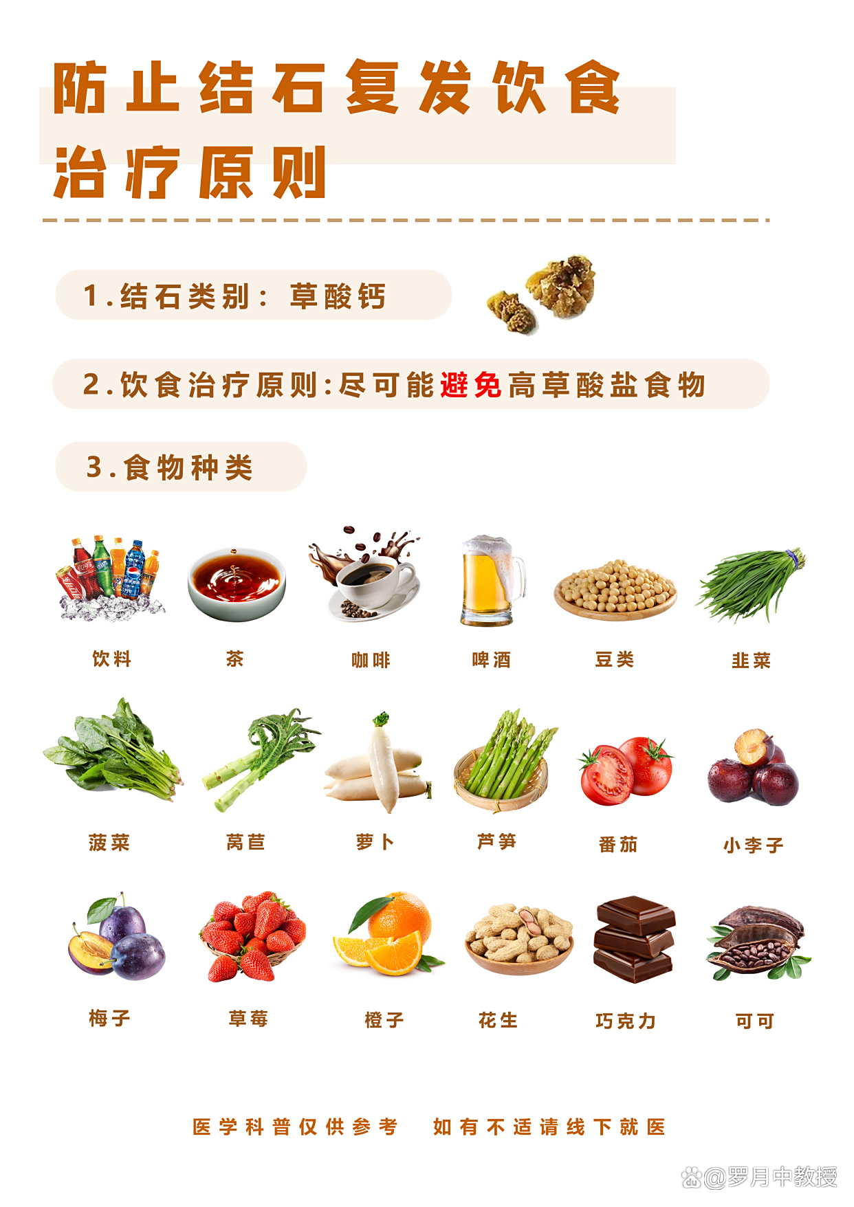 尿道结石饮食注意