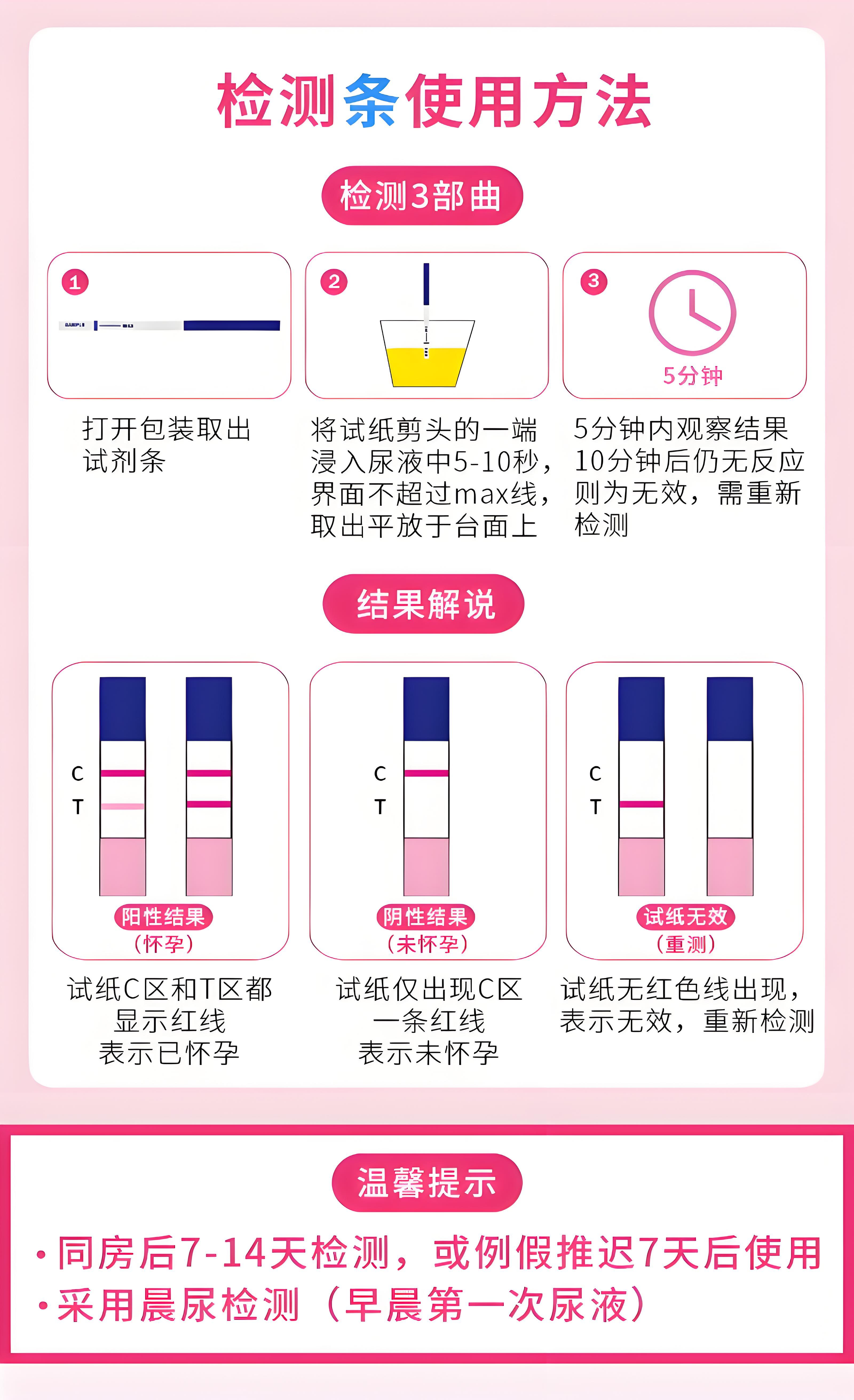 性生活几天后可以用试纸测出怀孕