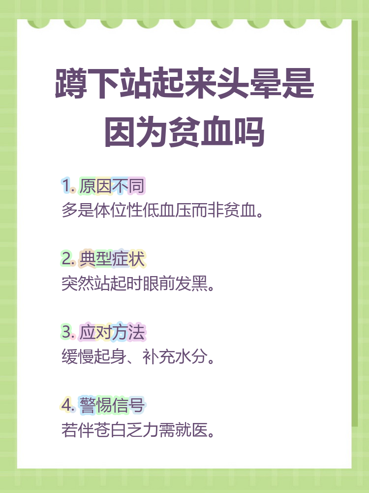 低血压是贫血吗