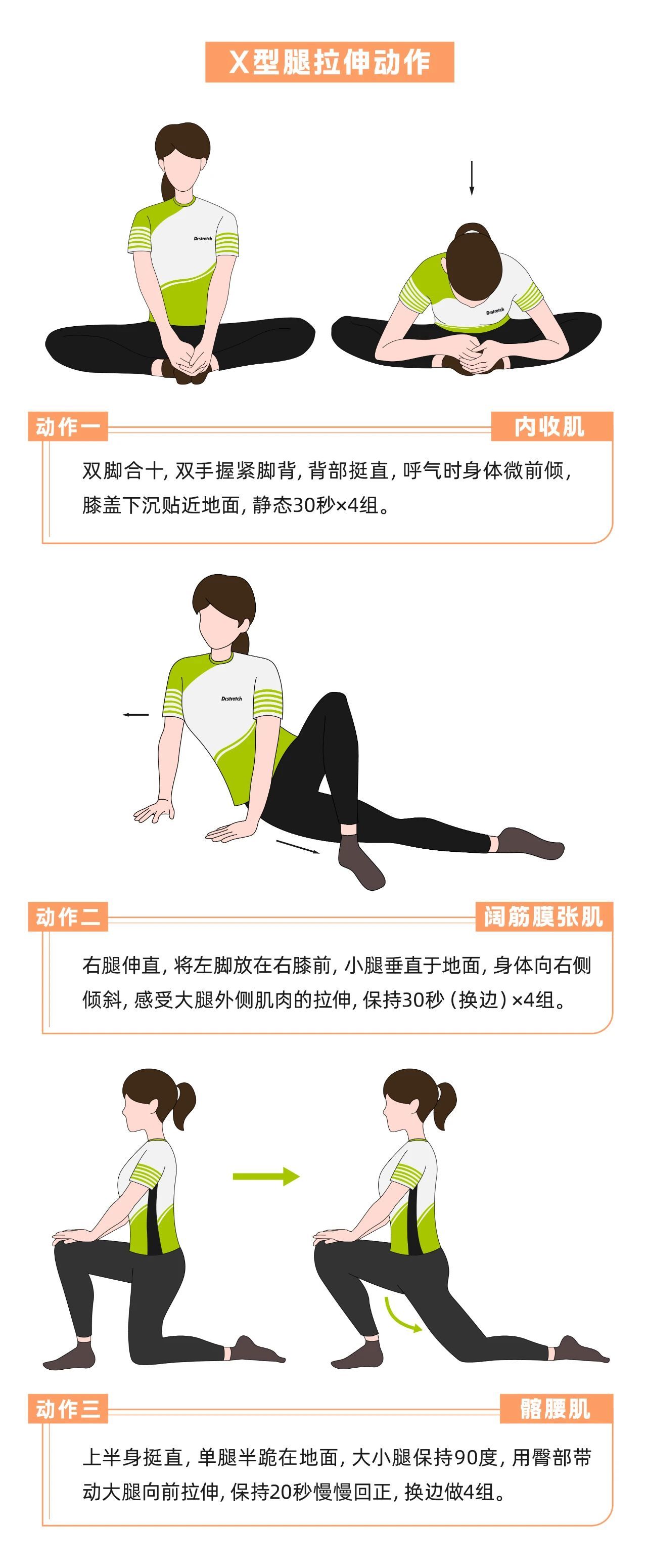 腿型不好看怎么矫正?