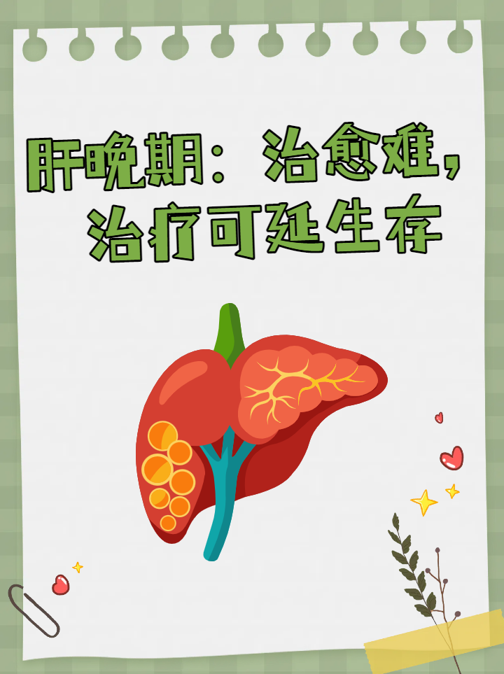 肝癌晚期能治愈了吗