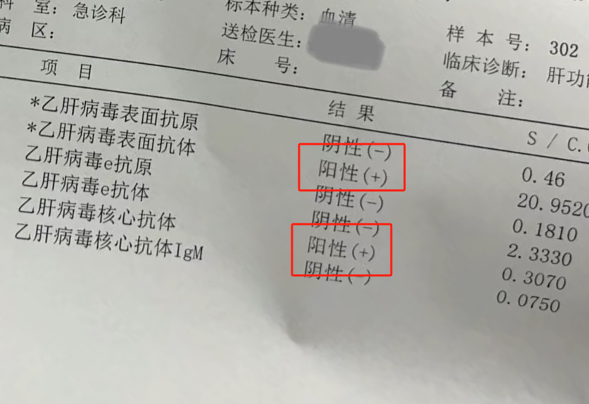 乙肝245阳性什么意思?