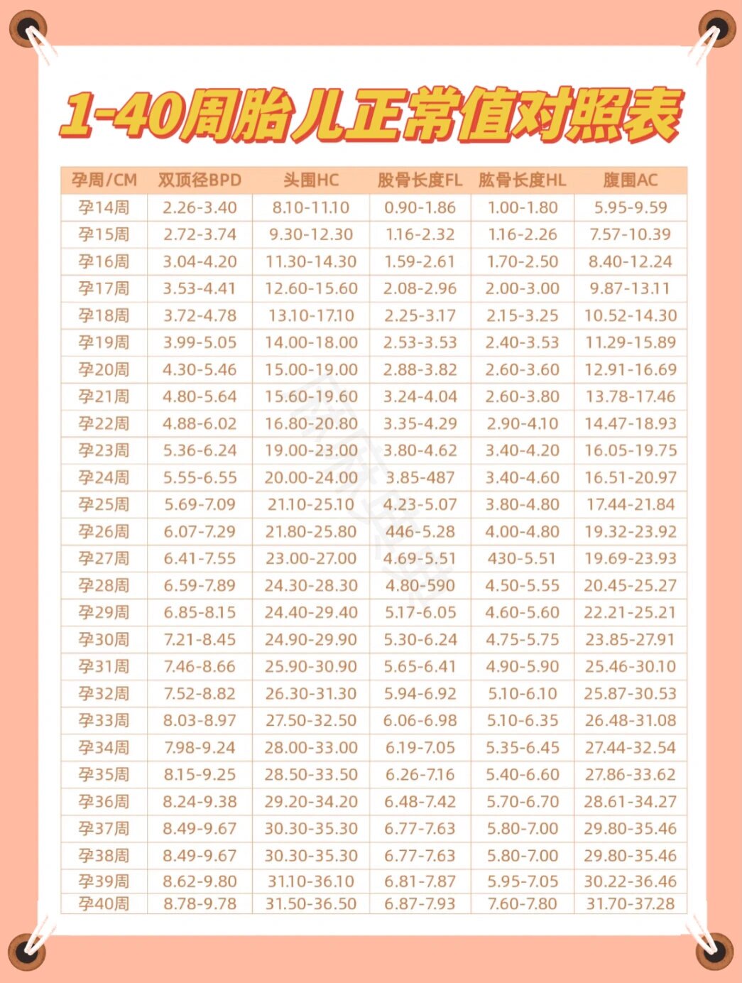 胎儿左右侧脑室正常值