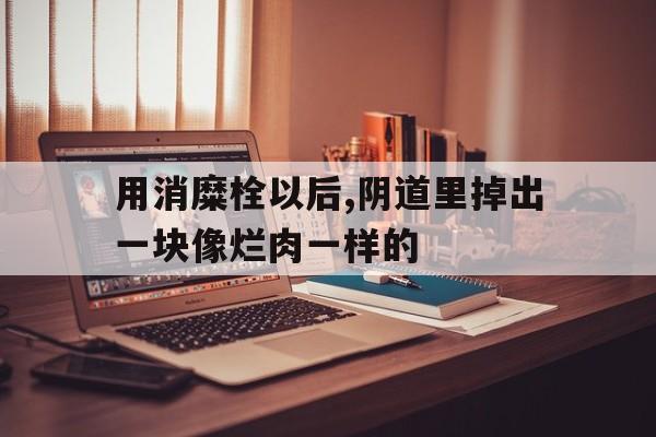 用消糜栓以后,阴道里掉出一块像烂肉一样的